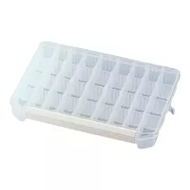 Коробка Meiho Clear Case C-1200Ns 255x190x28mm к:clear, фото 